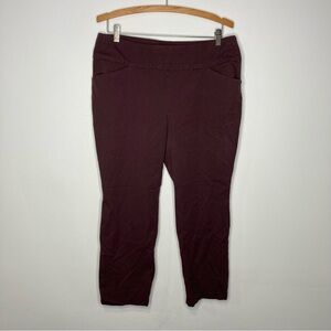 Lee sculpting‎ slim leg dress pants size 14 short